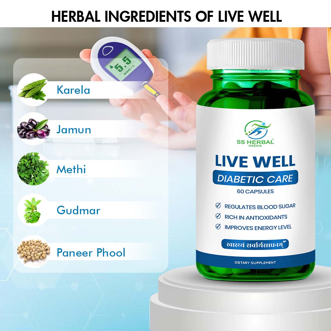 Live Well Diabetic Care Capsules 2